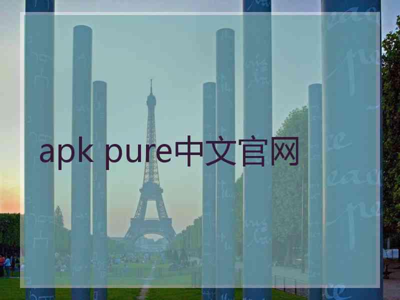 apk pure中文官网