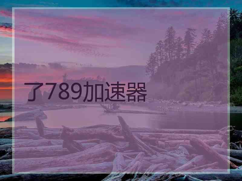 了789加速器