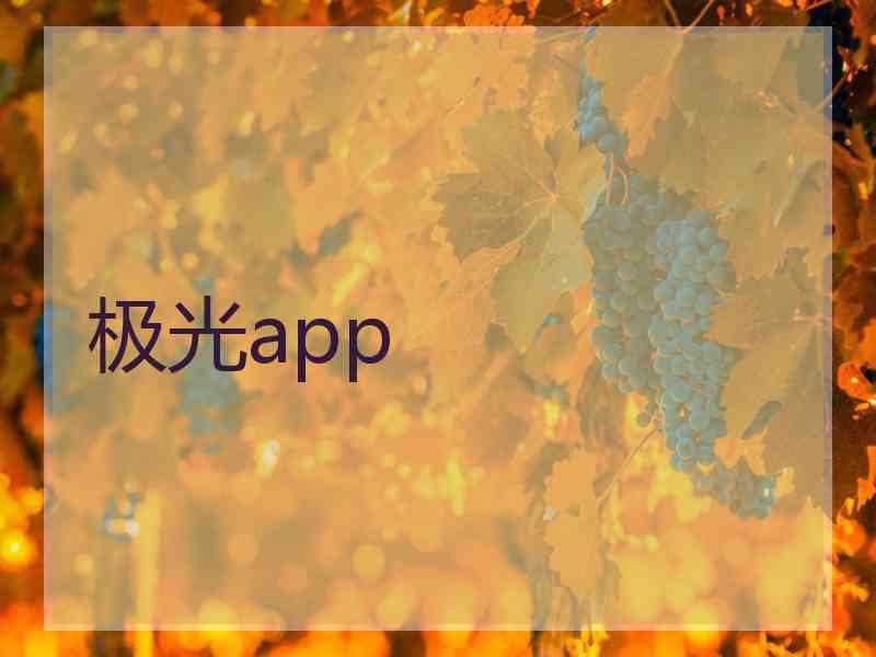 极光app
