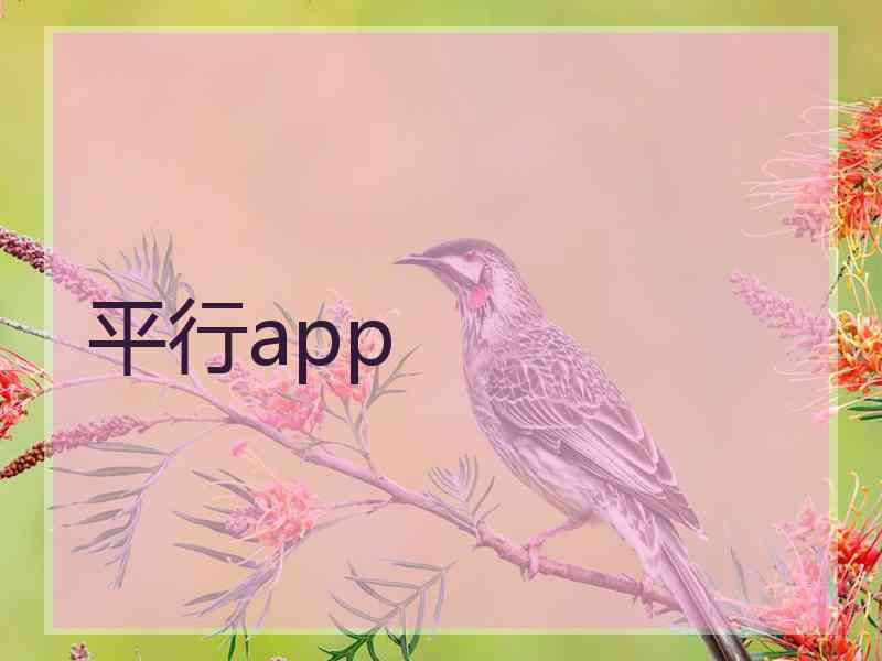 平行app