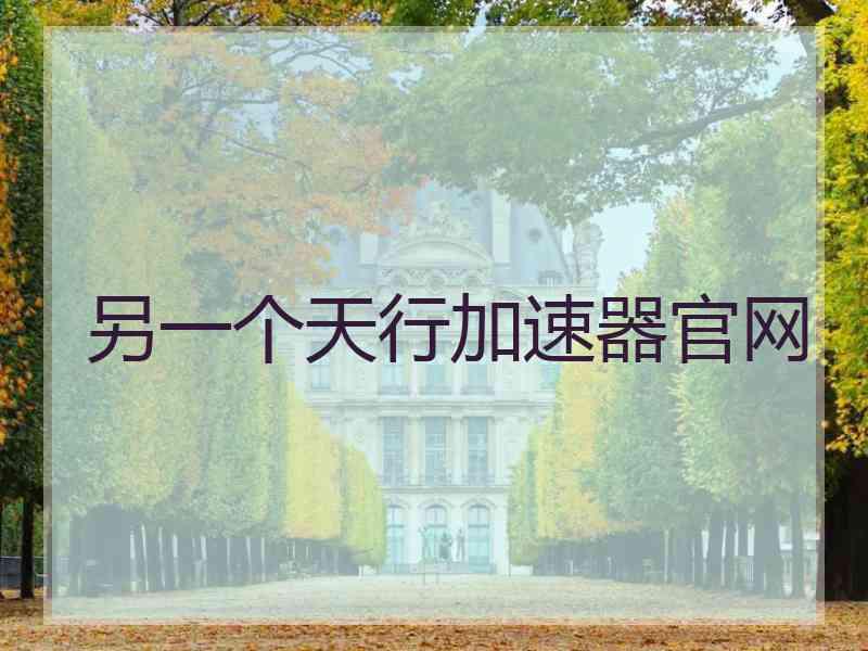 另一个天行加速器官网
