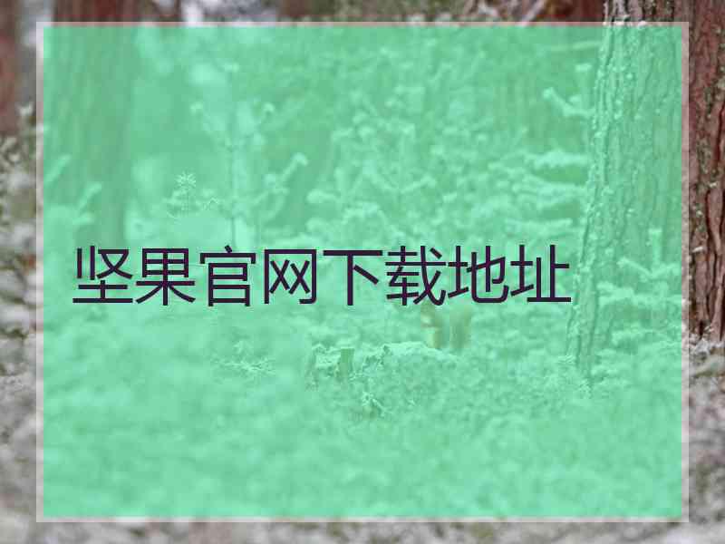 坚果官网下载地址