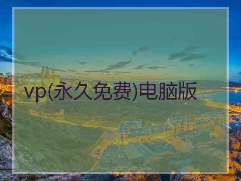 vp(永久免费)电脑版