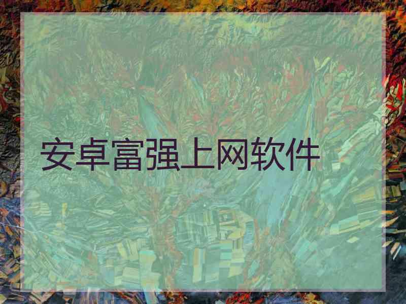 安卓富强上网软件