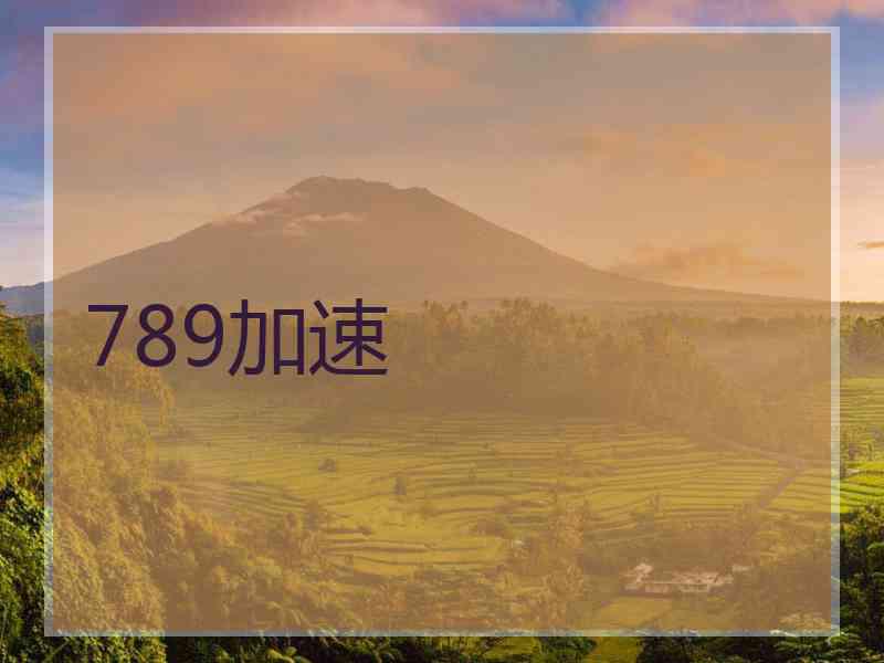 789加速