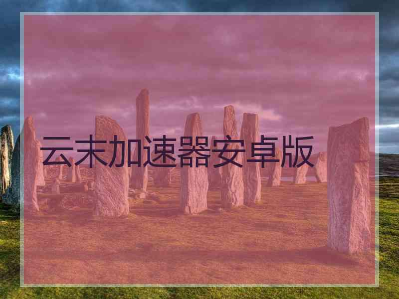 云末加速器安卓版