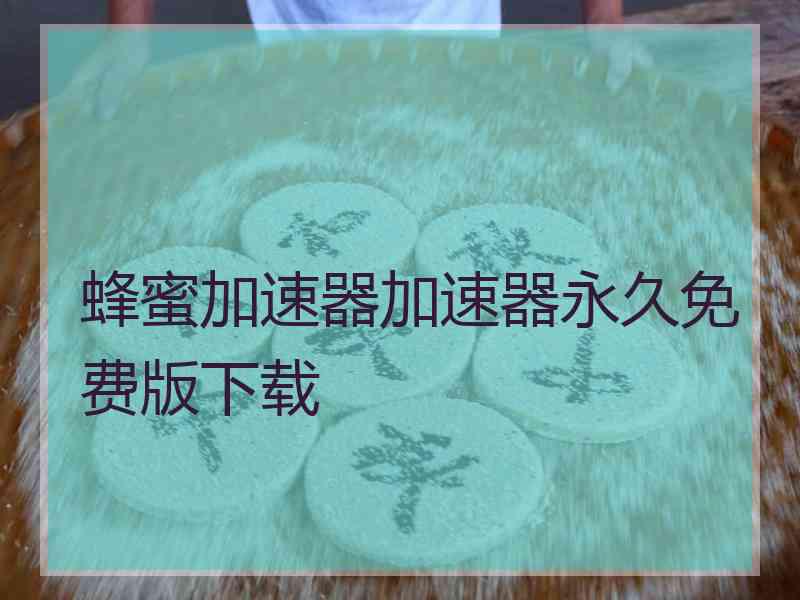蜂蜜加速器加速器永久免费版下载