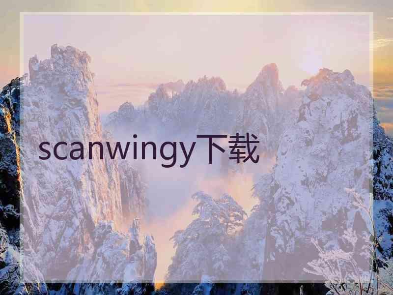 scanwingy下载