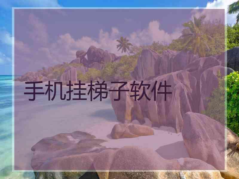 手机挂梯子软件