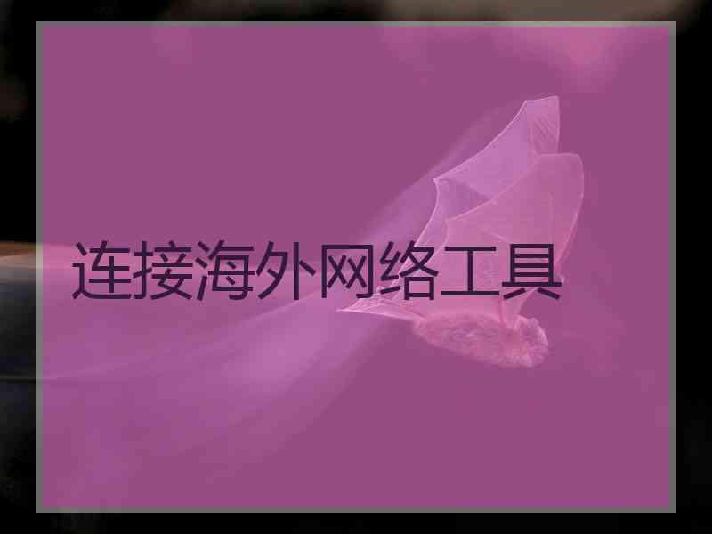 连接海外网络工具