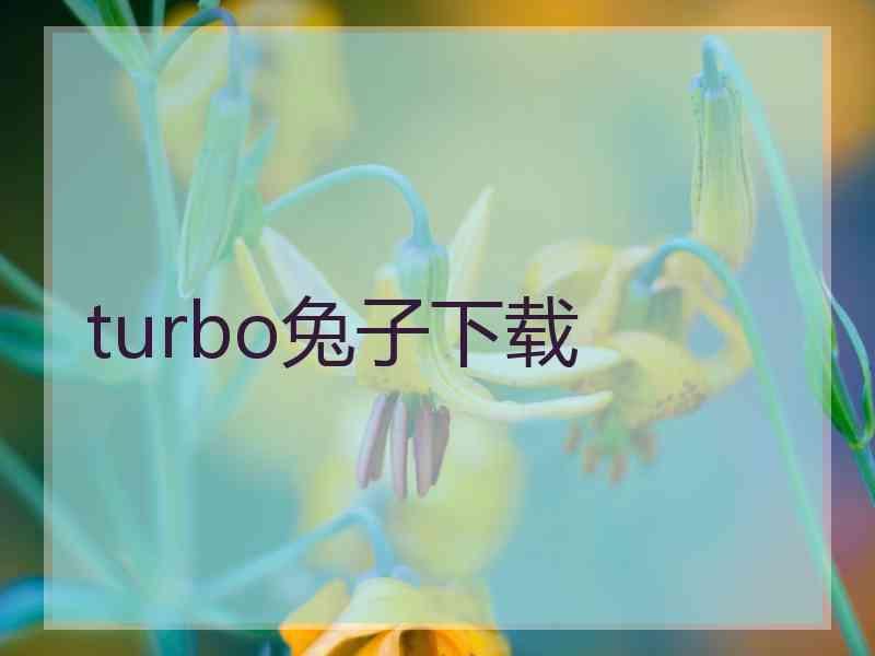 turbo兔子下载