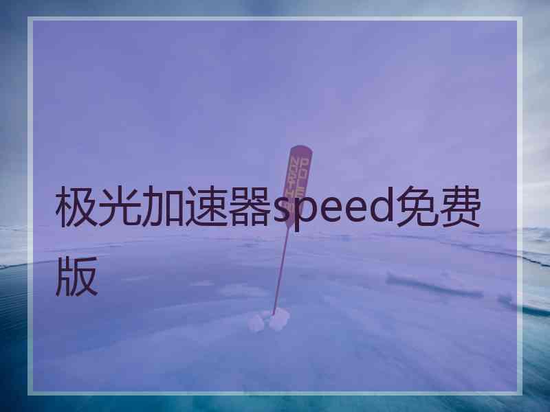 极光加速器speed免费版