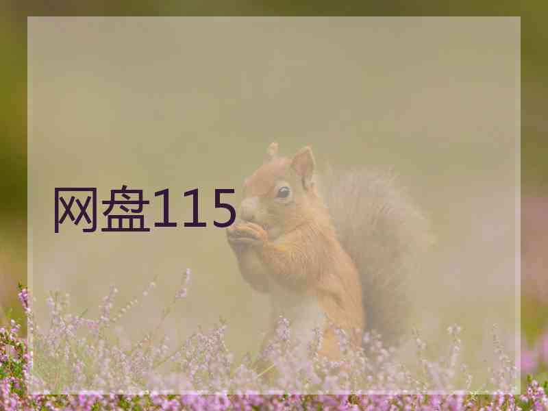 网盘115
