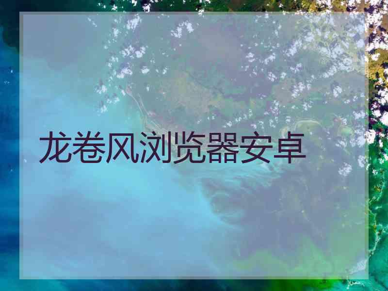 龙卷风浏览器安卓