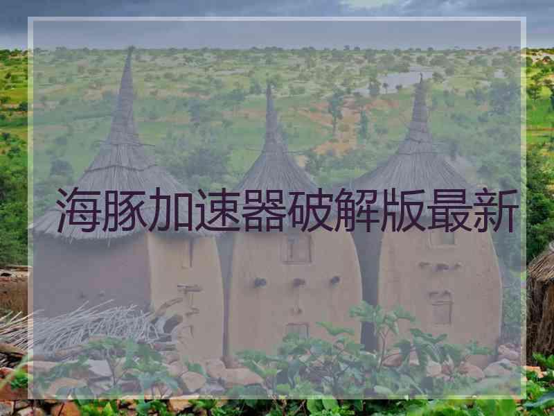 海豚加速器破解版最新