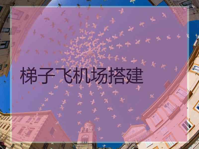 梯子飞机场搭建
